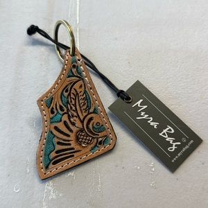 Myra keychain new with label